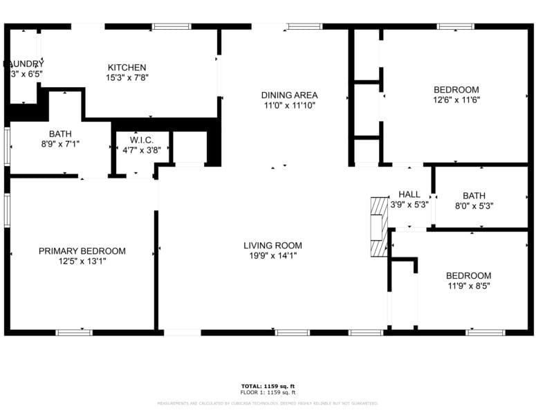Floor plan of 5012 Rollingway Road